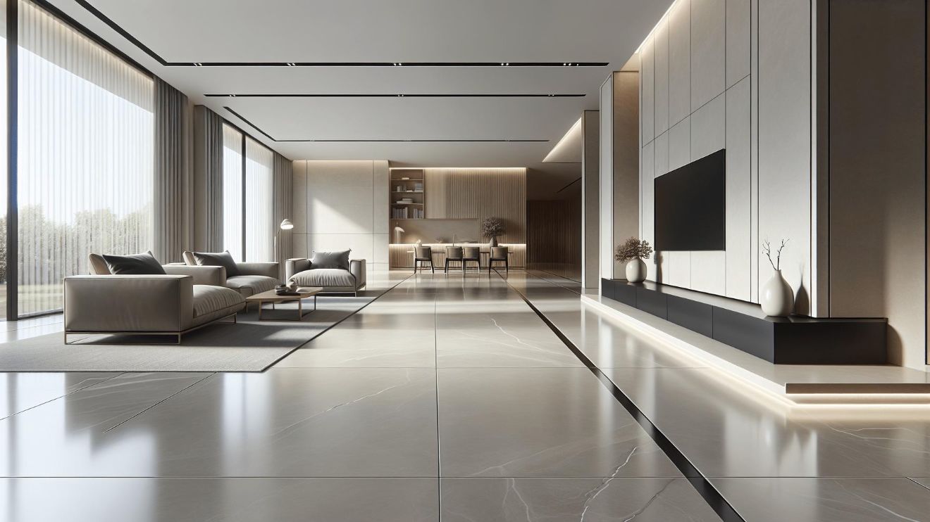 Gypsum ceiling interior work